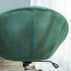 Swivel Dining Height Bar Stool Adjustable Armless Tub Chair Green