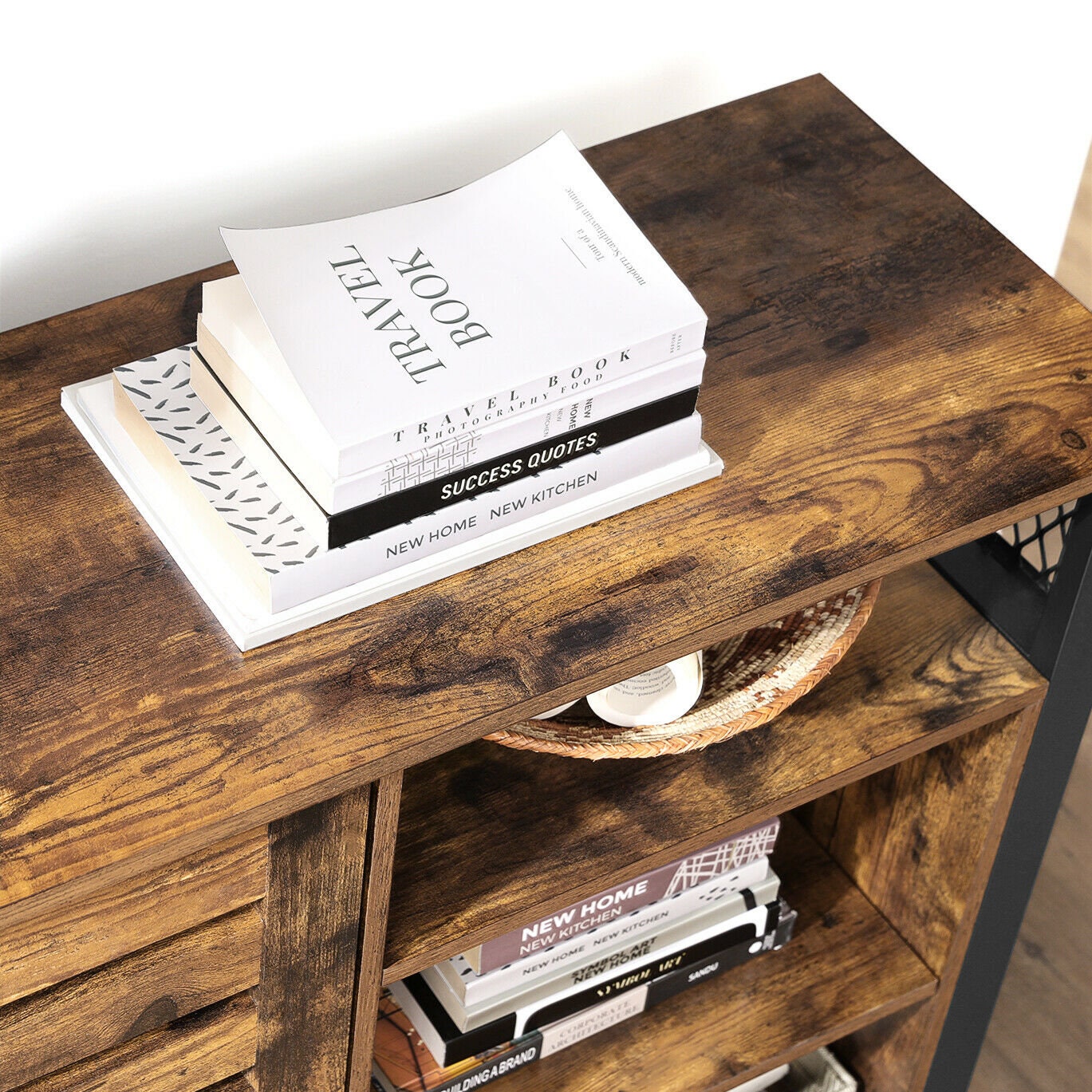 Sideboard, Storage Cabinet with 2 Doors, Adjustable Shelves.