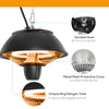 Patio Ceiling Heater Hanging Indoor Tent Halogen Outdoor Electric Black 600W
