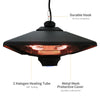 Electric Hanging Heater LED Ceiling Halogen 2000w Patio Garden Aluminum Tent