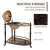 Bar Globe Drinks Cabinet Wine Container Minibar Storage Trolley Table