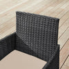 4 Pcs Rattan Garden Furniture Set Polyrattan Outdoor Patio Furniture