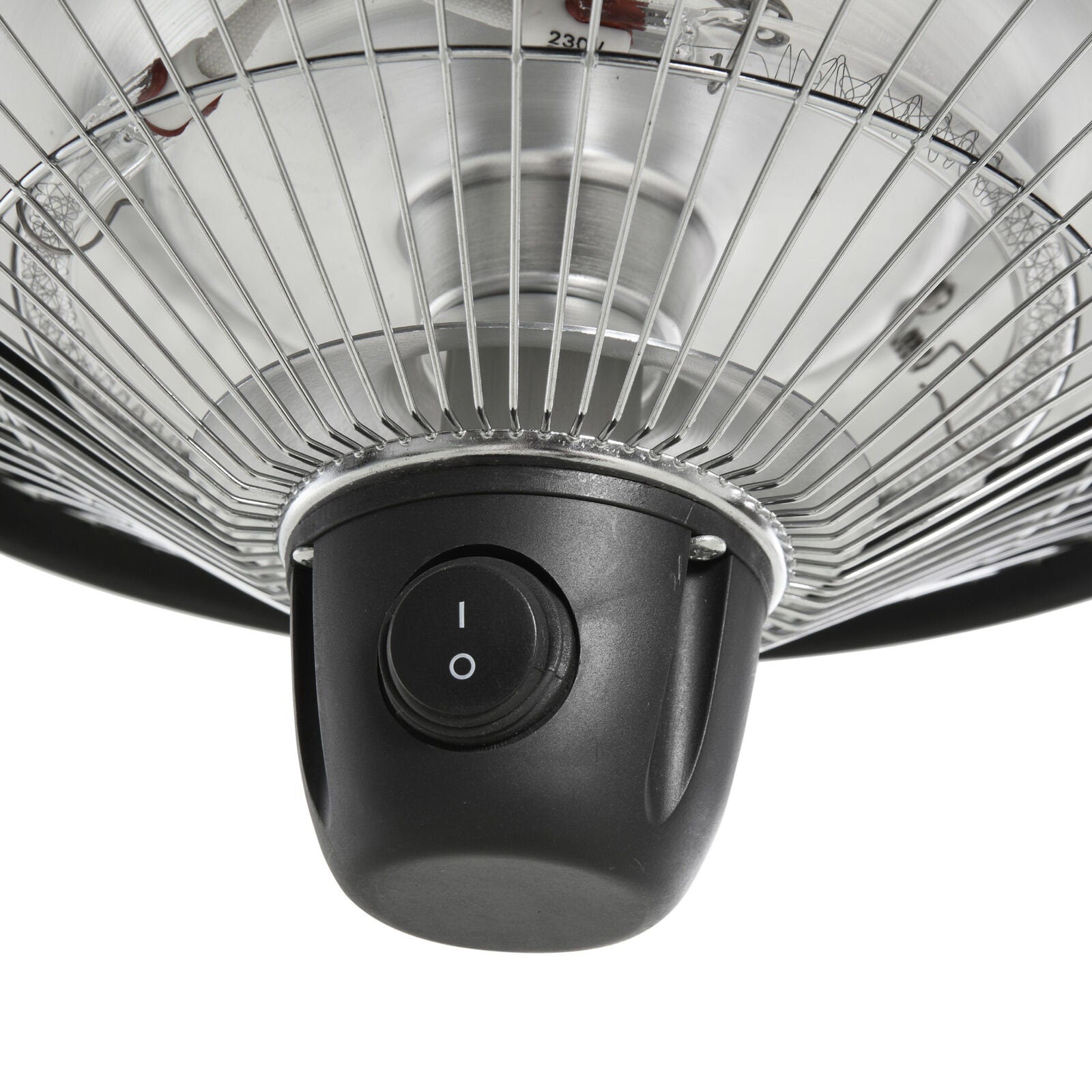 Patio Ceiling Heater Hanging Indoor Tent Halogen Outdoor Electric Black 600W