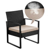 Rattan Garden Furniture Sets Weaving Wicker Chairs and Table Outdoor w/ Cushions 