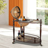 Bar Globe Drinks Cabinet Wine Container Minibar Storage Trolley Table