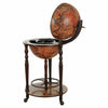 Globe Shaped Retro Style Bar Cabinet Wine Alcohol Storage Trolley Glass.