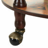Globe Shaped Retro Style Bar Cabinet Wine Alcohol Storage Trolley Glass.