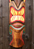 Rustic Wooden Tiki Bar Wall Mask 100cm