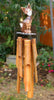 Large Cat Bamboo Wind Chime Hanging Outdoor Garden Bar Decor Birthday Gift Present.