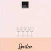 Set of 4 Spritzer Cocktail Glasses with Gift Box