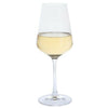 Set of 4 Crystal White Wine Glasses