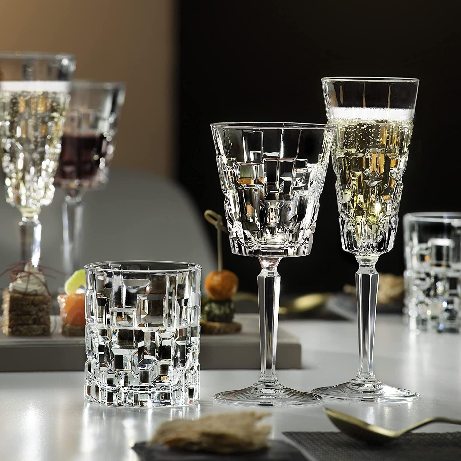 Set mit 6 Ätna-Weingläsern