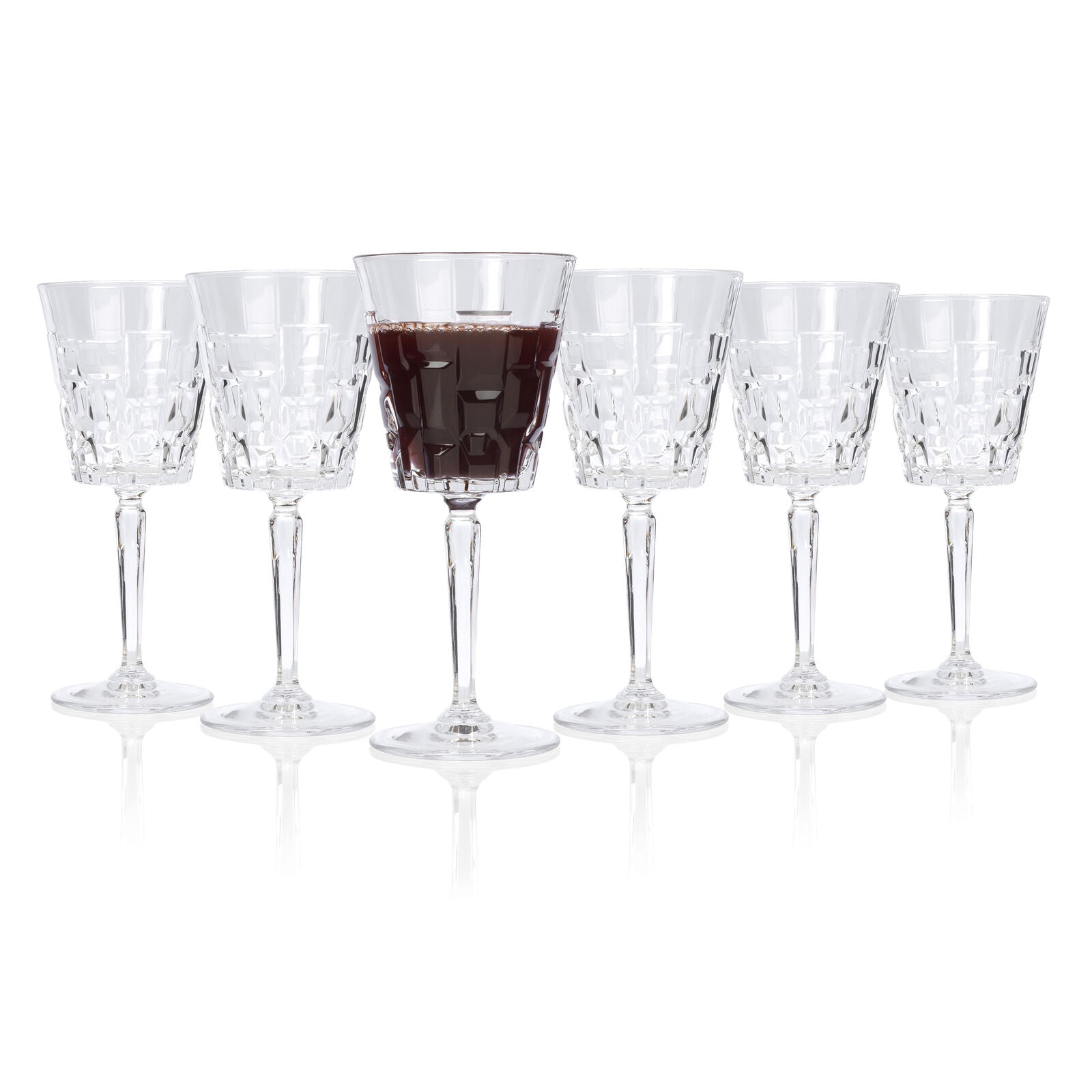 Set mit 6 Ätna-Weingläsern