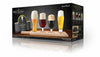 Beer Tasting Paddle Set with Glasses