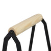  6 Bottle Wine Rack with Handle Freestanding Wine Carrier Oak Handle M&W
