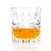 Short Whisky Tumblers Water Drinking Glasses, 320 ml, Set of 6 Oasis Crystal