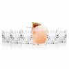 Short Whisky Tumblers Water Drinking Glasses, 320 ml, Set of 6 Oasis Crystal