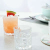 Short Whisky Tumblers Water Drinking Glasses, 320 ml, Set of 6 Oasis Crystal