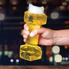  Large Novelty Workout Gym Themed Dumbbell Gift Boxed Beer Lager Pint Pub Glass