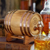 Wooden Whiskey Beer Wine Barrel 800ml Quality Drinking Dispenser