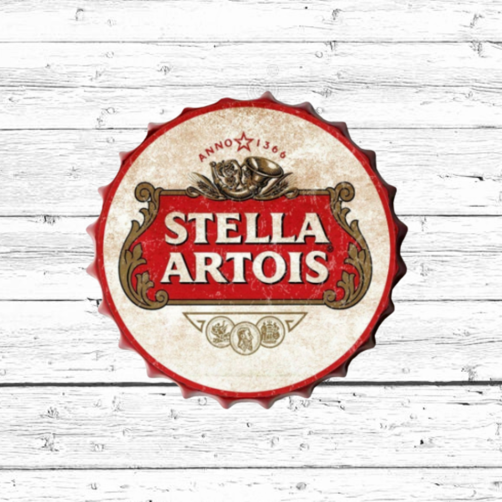 Stella Artois Cola Retro Bar Schild